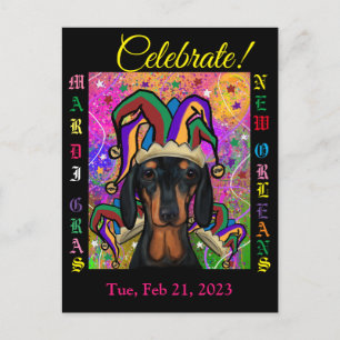 Cartão Postal Dachshund