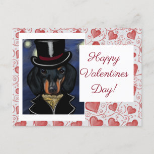 CARTÃO POSTAL DACHSHUND