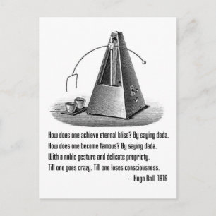 Cartão Postal Dada Definido