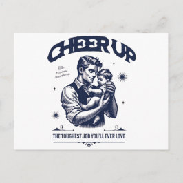 CARTÃO POSTAL DADDY CHEER UP GREETING CARD