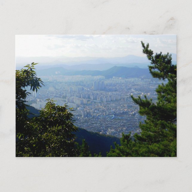 Cartão Postal Daegu, Coreia do Sul (Frente)