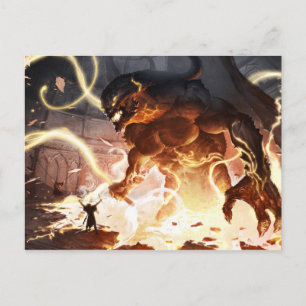 Cartão postal - Daelhac e Balrog