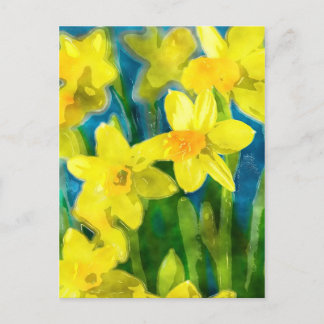 Cartão postal Daffodils