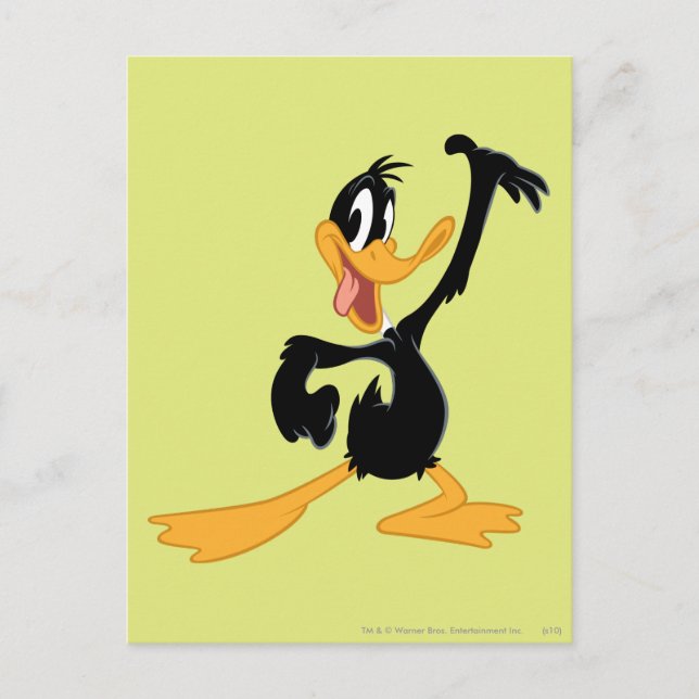 Cartão Postal DAFFY DUCK™ clássico (Frente)