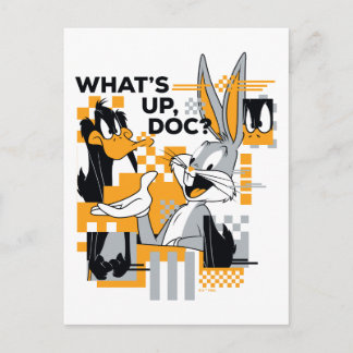 Cartão Postal DAFFY DUCK™ & INSETOS BUNNY™ Glitch