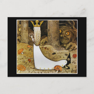 Cartão Postal Daga na floresta