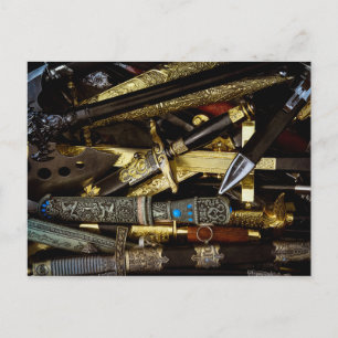 Cartão Postal Daggers, Dirks e Sabers