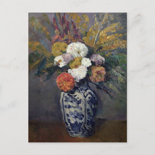 Cartão Postal Dahlias, c.1873 (Frente)