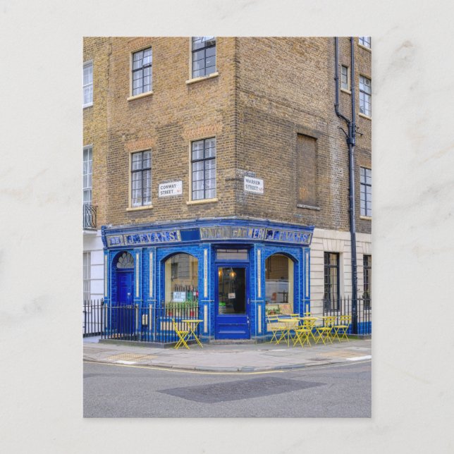 Cartão Postal Dairy Farmer Corner Compro, Londres, Reino Unido (Frente)