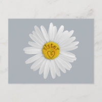 Daisy Flower For Sister Art Customize Background