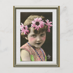 Cartão Postal Daisy Girl
