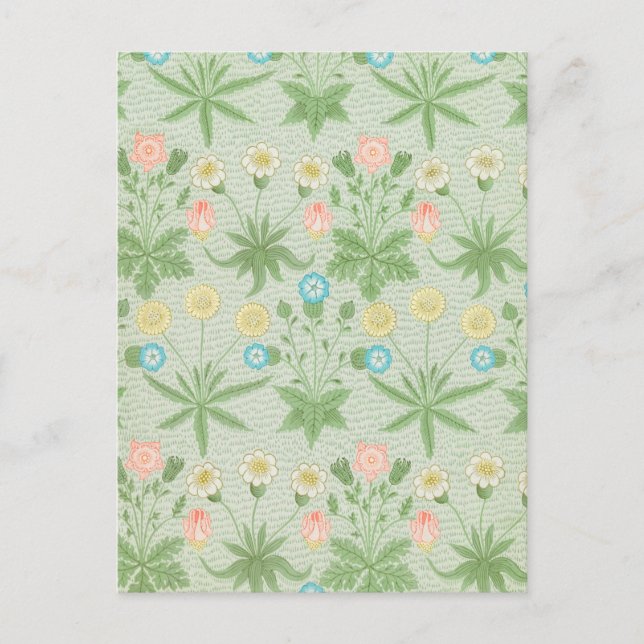 Cartão Postal Daisy, William Morris (Frente)