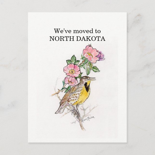 Cartão Postal Dakota do Norte (Frente)