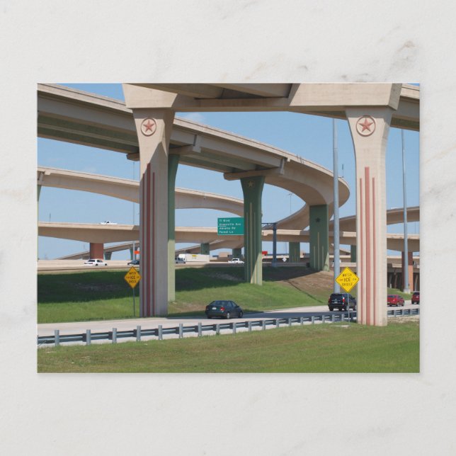 Cartão Postal Dallas High 5 (Frente)