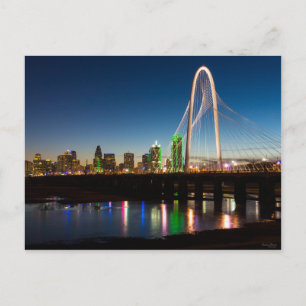 Cartão Postal Dallas Skyline Dawn