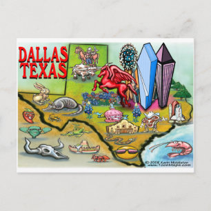 Cartão Postal Dallas TX