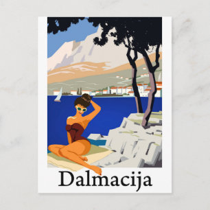 Cartão Postal Dalmácia, Croácia