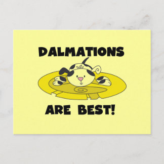 Cartão Postal Dalmations é os melhores t-shirt e presentes