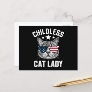 Cartão Postal Dama do Gato sem Filhos 2024