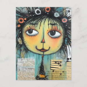 Cartão Postal Damas Artísticas 1