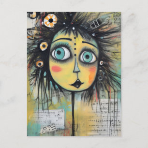 Cartão Postal Damas Artísticas 12