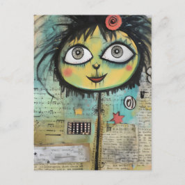 Cartão Postal Damas Artísticas 4