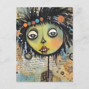 Cartão Postal Damas Artísticas 7