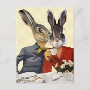 Cartão Postal Damas Gossiping