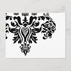 Cartão postal Damask