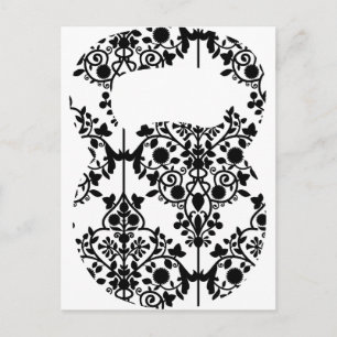 Cartão Postal Damask Kettlebell