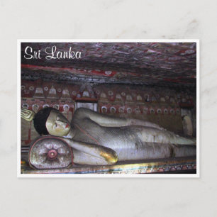 Cartão Postal dambulla cave buddha