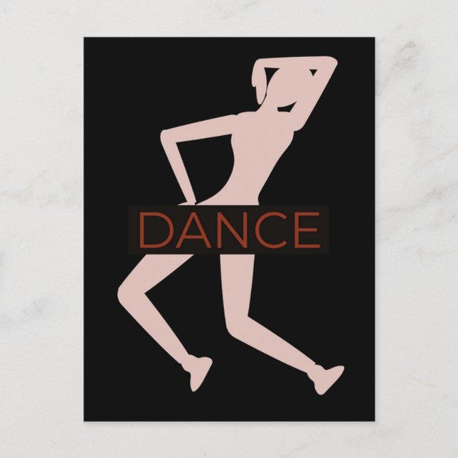 Cartão Postal Dança (Frente)