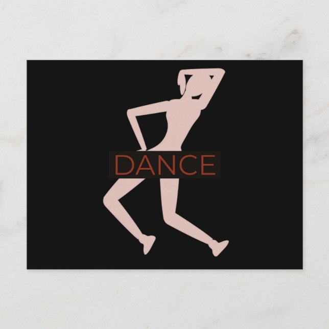 Cartão Postal Dança (Frente)