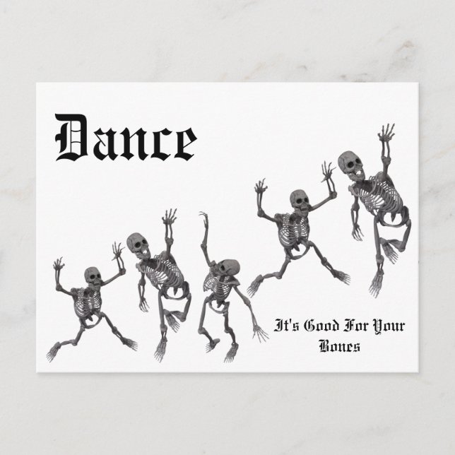 Cartão Postal Dança (Frente)