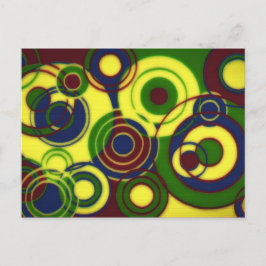 Cartão Postal Dança ao quadrado