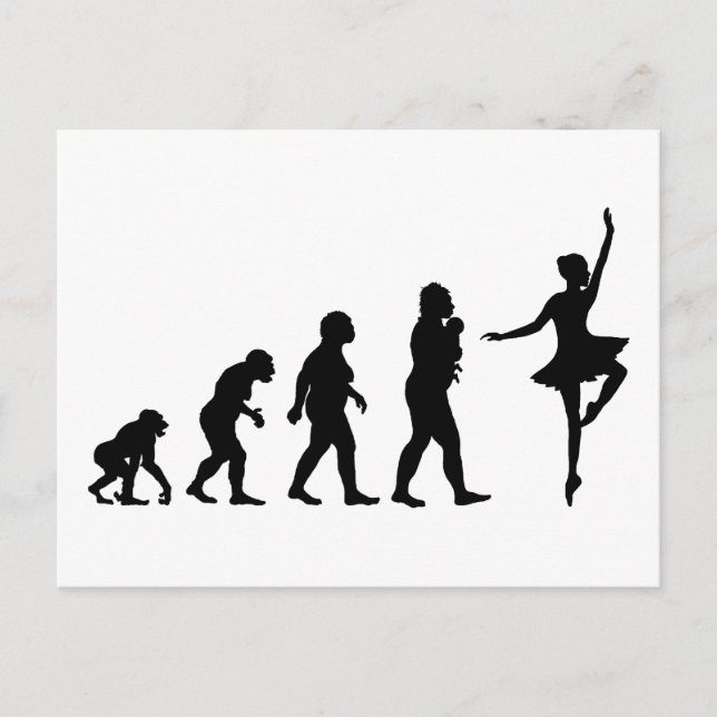Cartão Postal Dança Balé (Frente)