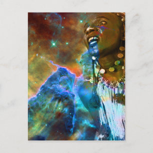 Cartão Postal Dança Cósmica