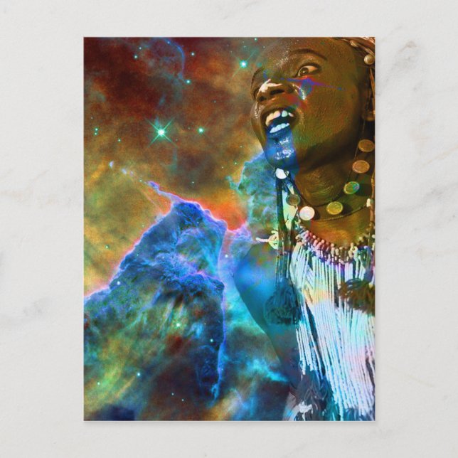 Cartão Postal Dança Cósmica (Frente)