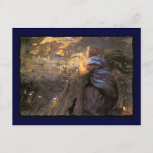 Cartão Postal Dança crepuscular dos países das fadas