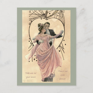 Cartão Postal Dança de casal