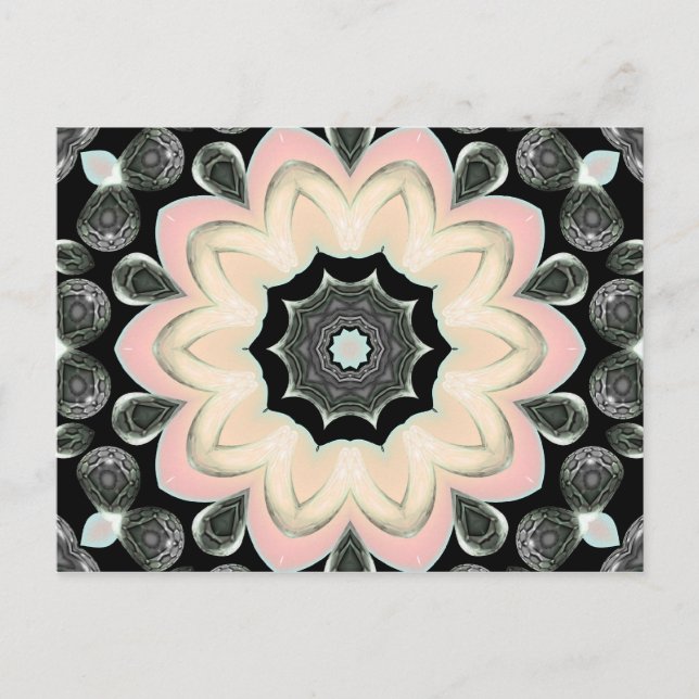 Cartão Postal Dança de chuva (Frente)