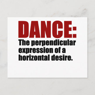 Cartão Postal Dança de Desejo Horizontal