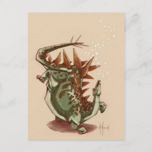 Cartão Postal Dança de Stego