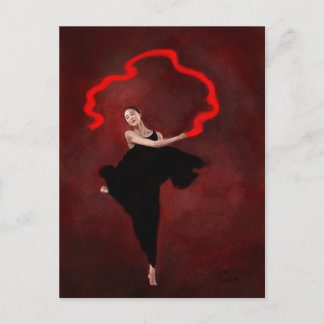 Cartão Postal Dança de vento