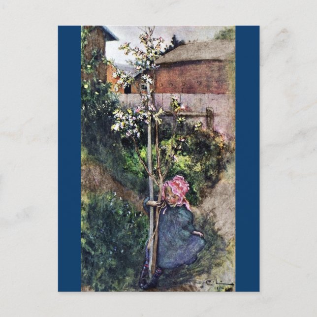 Cartão Postal Dança do dia de maio (Frente)