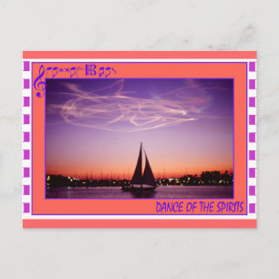 CARTÃO POSTAL DANÇA DOS ESPÍRITO