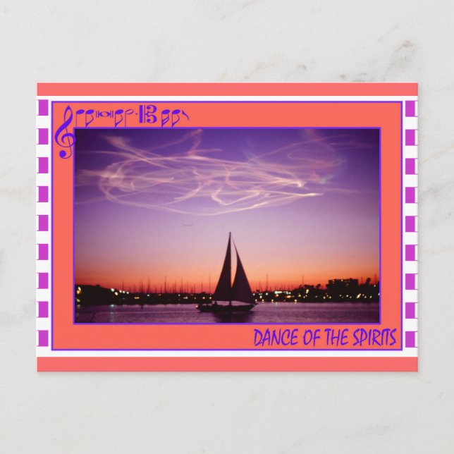 CARTÃO POSTAL DANÇA DOS ESPÍRITO (Frente)