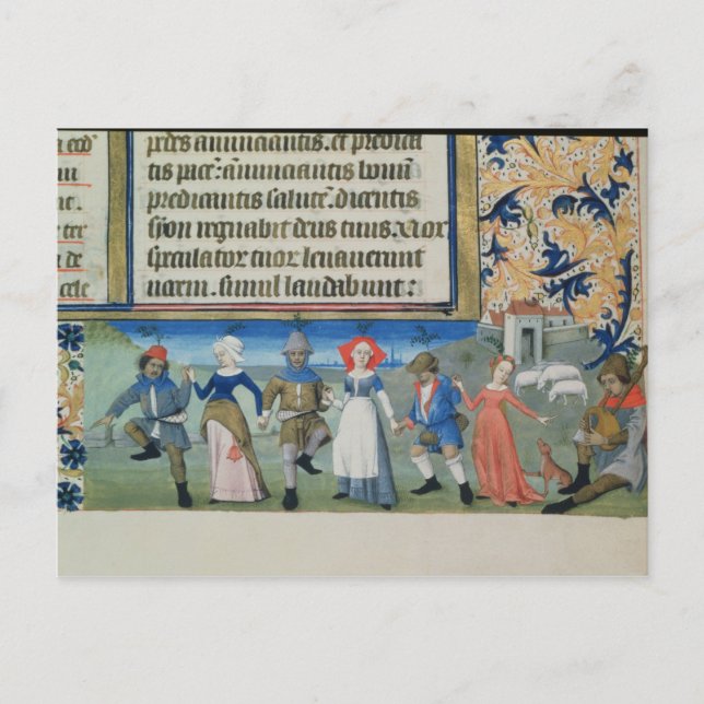 Cartão Postal Dança dos pastores (Frente)