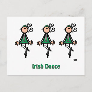 Cartão Postal Dança Irlandesa