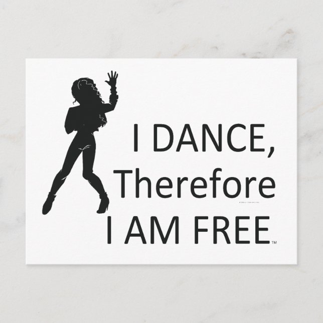 Cartão Postal Dança, Portanto, Eu Sou (Frente)